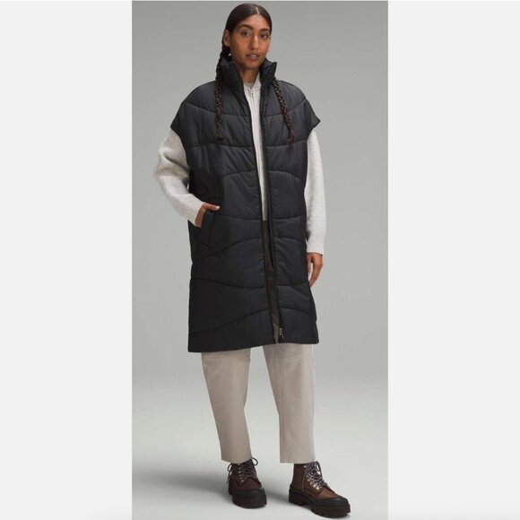 Lululemon 3 In 1 Insulated Rain Coat Jacket Parka Size 10 Black $498 Retail - Picture 3 of 14